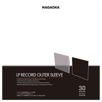 Nagaoka JC-30LP - Конверты для защиты 12 дюймовых виниловых пластинок 30 шт., защитные внешние пакеты из полированного полипропилена